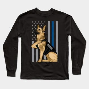 Police Dog Long Sleeve T-Shirt